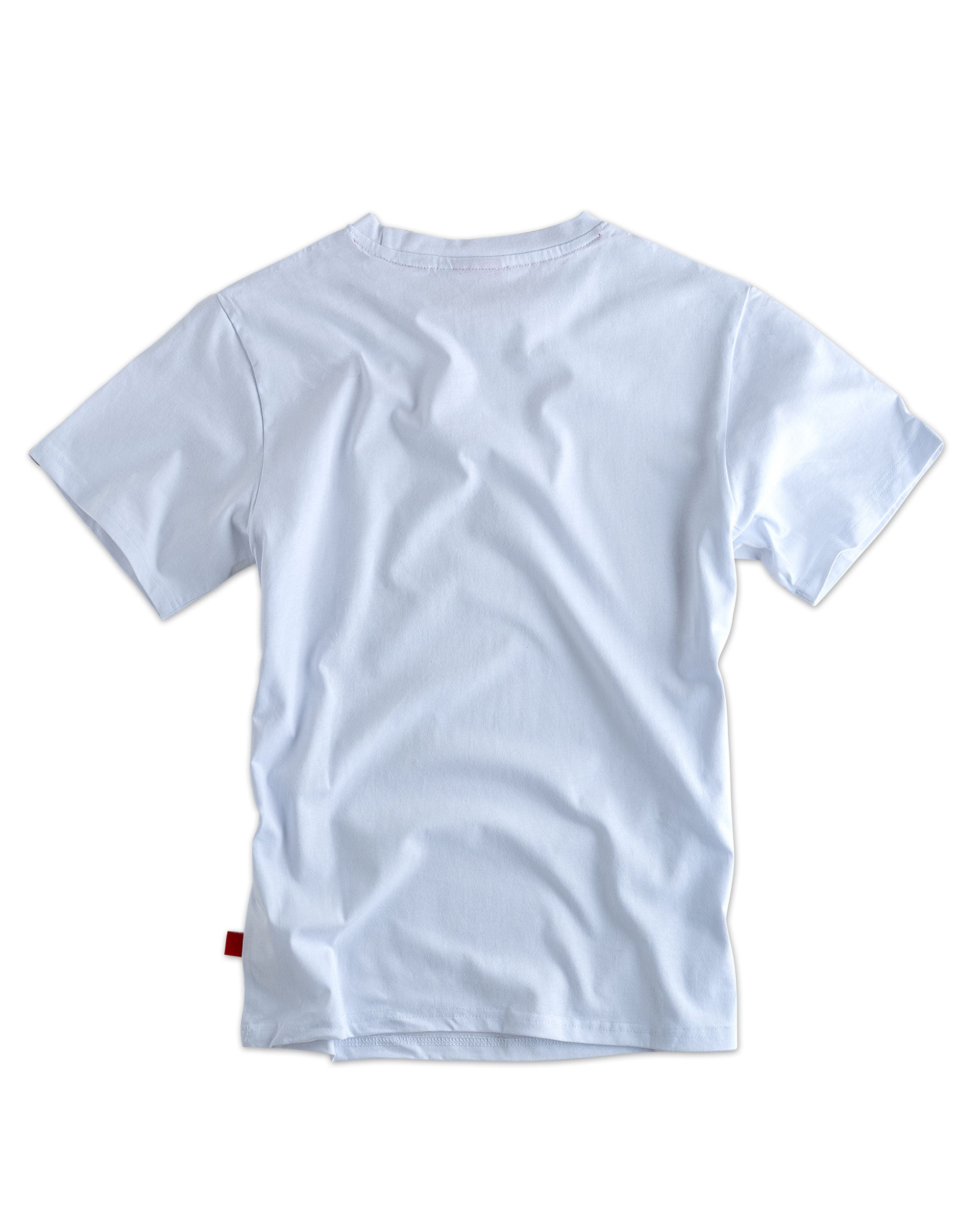Herren T-Shirt Label DZ weiss
