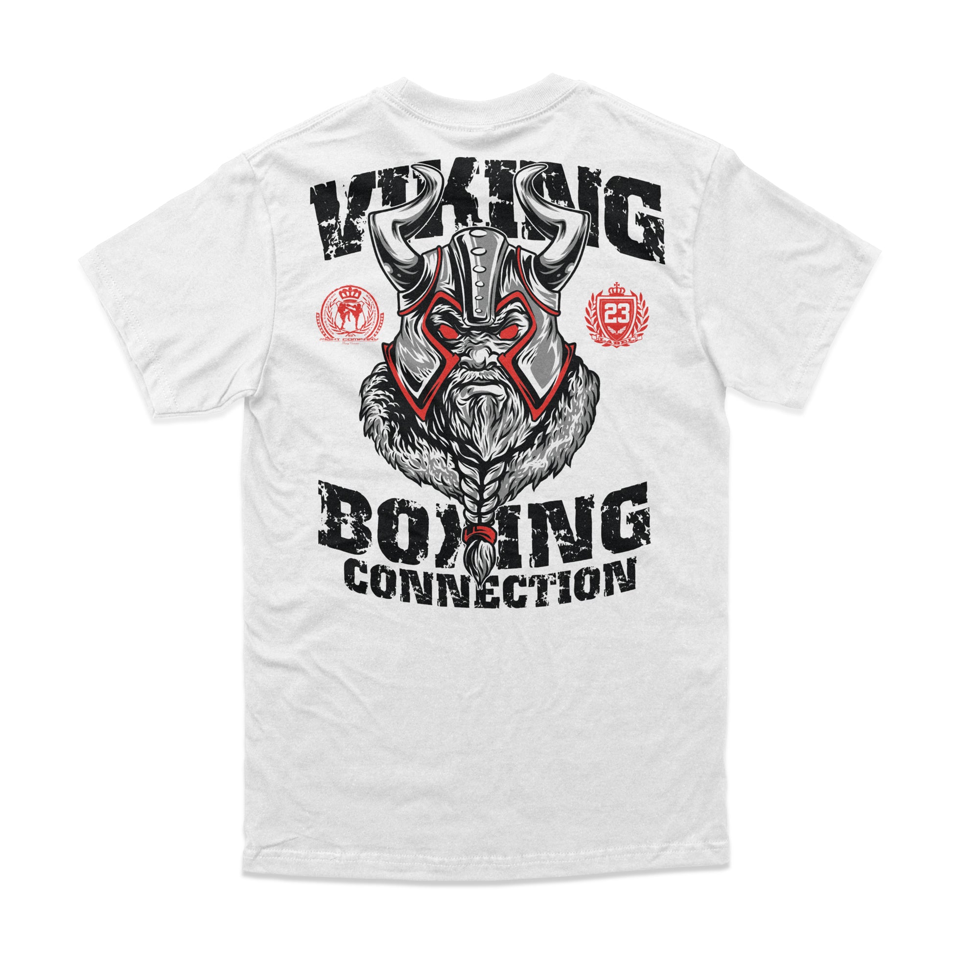 Herren T-Shirt Viking weiss