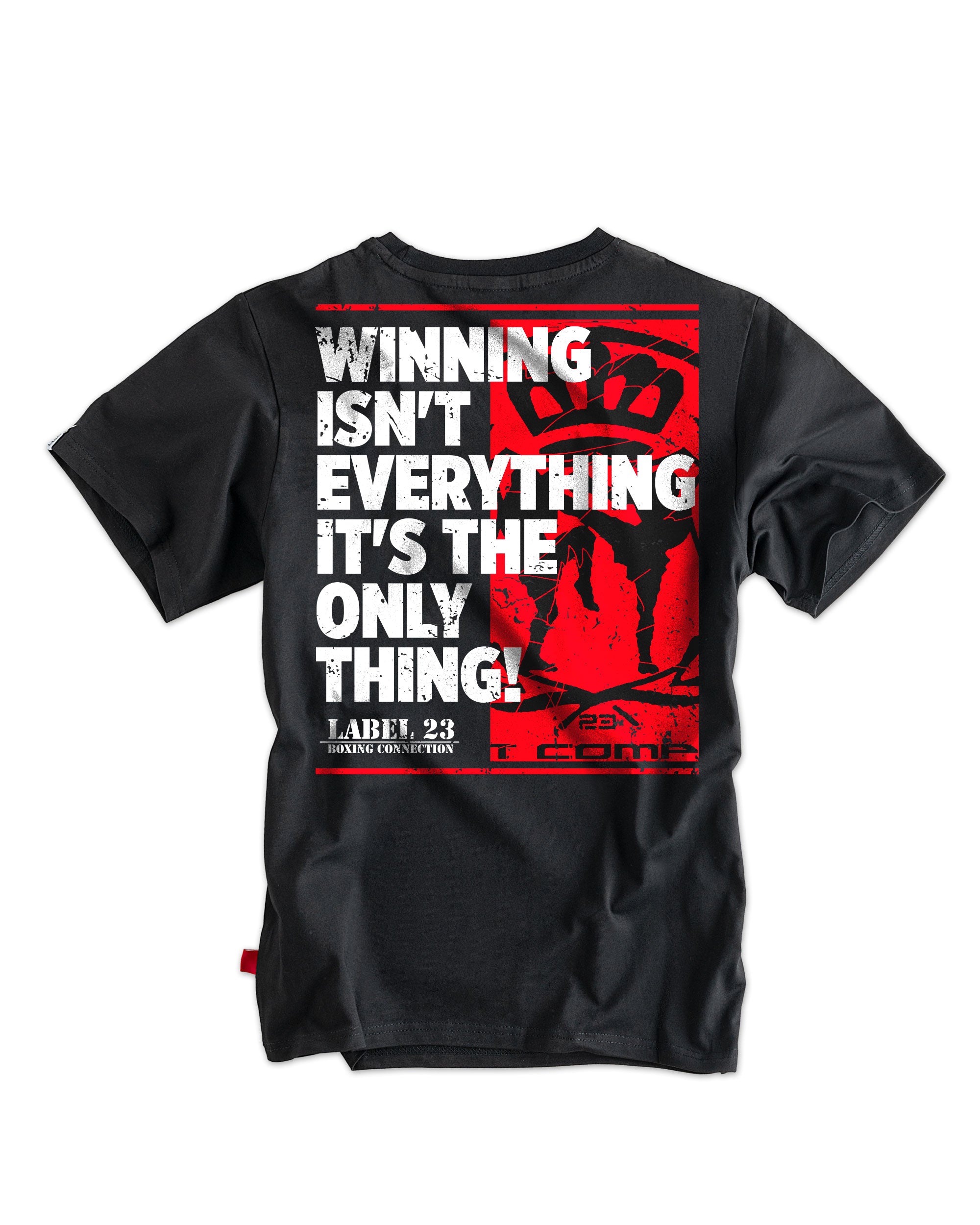 Herren T-Shirt Winning schwarz